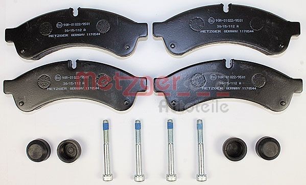 METZGER Brake pad kit 1170544 for IVECO Daily
