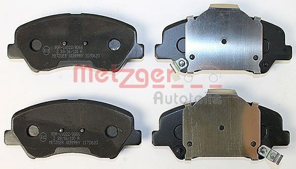 METZGER Brake pad kit 1170620
