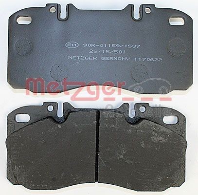 1170622 Disc brake pads METZGER 0640.00 review and test