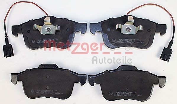 METZGER Brake pad kit 1170636