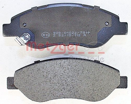 1170655 Disc brake pads METZGER 24551 review and test