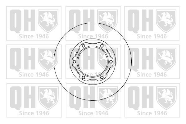 BDC5122 QUINTON HAZELL Bremsscheibe für VW online bestellen