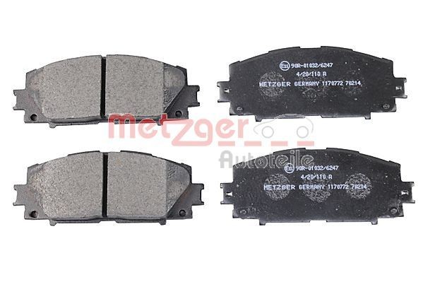 METZGER Brake pad kit 1170772