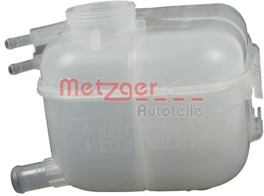 METZGER 2140094 Coolant expansion tank without coolant level sensor, without lid, OE-part