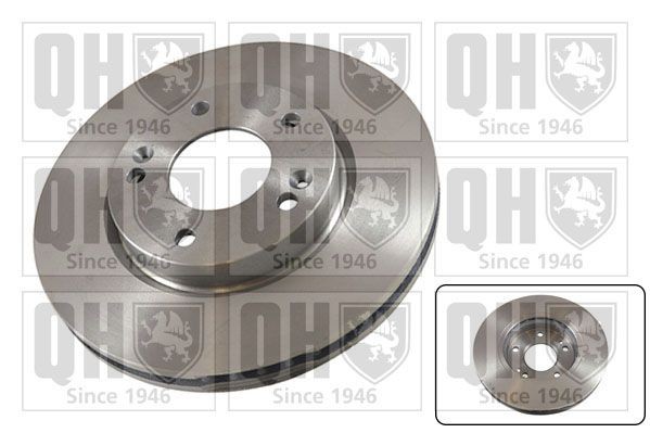BDC5285 QUINTON HAZELL Brake rotors HYUNDAI 276x26mm, 5, Vented