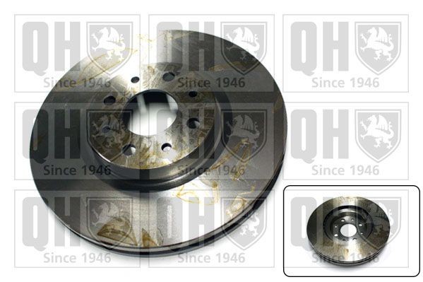 Original BDC5322 QUINTON HAZELL Brake disc kit FIAT