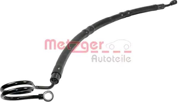 Audi A4 Steering hose / pipe 8032457 METZGER 2361008 online buy