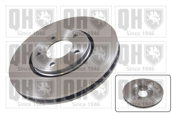 QUINTON HAZELL BDC5337 Brake disc 302x28mm, 5, Vented