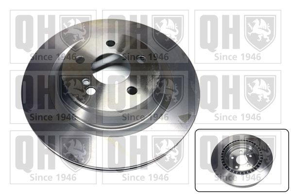 QUINTON HAZELL BDC5344 Brake disc 315x22mm, 5, Vented