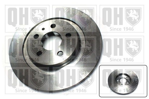 QUINTON HAZELL BDC5349 Brake disc 272x12mm, 5, solid