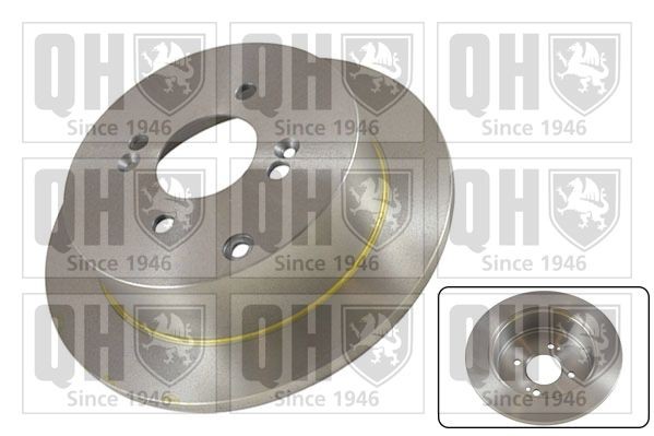 QUINTON HAZELL BDC5451 Brake disc 262x10mm, 4, solid