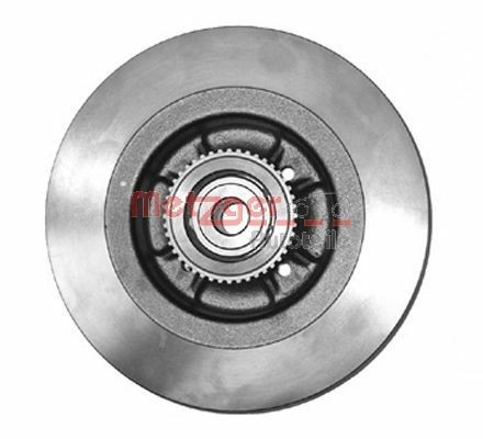 Great value for money - METZGER Brake disc 6110045