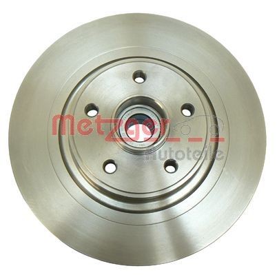 METZGER 6110058 Brake disc Rear Axle, 300x11mm, 5x108, solid