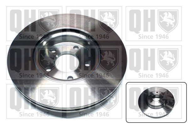 QUINTON HAZELL BDC5487 Brake disc 300x25mm, 5, Vented