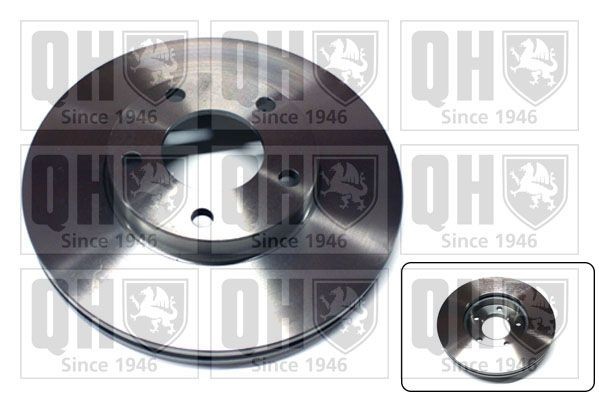 QUINTON HAZELL BDC5490 Brake disc 278x25mm, 5, Vented