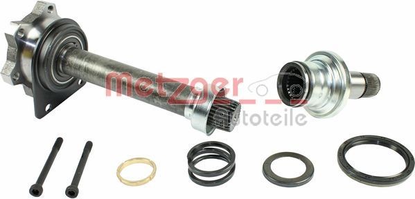 METZGER Stub Axle, differential 7210034