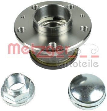 WM 6571 METZGER Wheel hub assembly FIAT with integrated magnetic sensor ring, with wheel hub