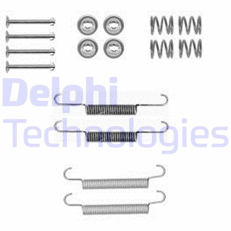 DELPHI LY1377 Accessory kit, brake shoes FIAT FREEMONT 2011 in original quality