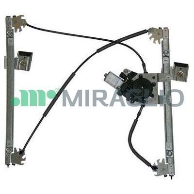MIRAGLIO 30/812 Window regulator Left Front, Operating Mode: Electric, with electric motor