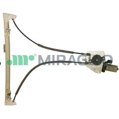 PG17 MIRAGLIO Left, Operating Mode: Electric, with electric motor Doors: 2 Window mechanism 30/850 buy