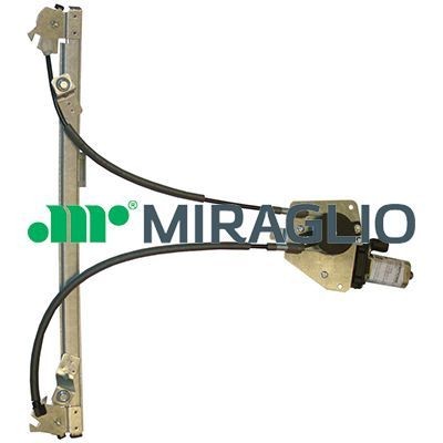 MIRAGLIO 30/851 Window regulator Right Front, Operating Mode: Electric, with electric motor
