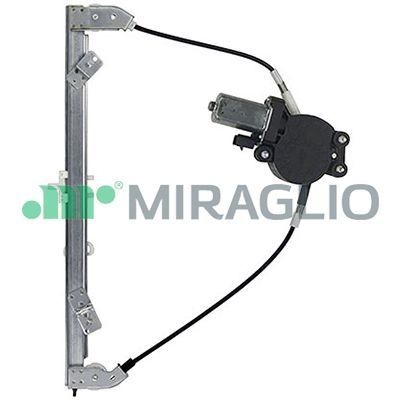 MIRAGLIO 30/942 Window regulator Left Front, Operating Mode: Electric, with electric motor