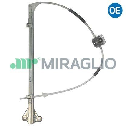 MIRAGLIO 30/208B Window regulator Left, Operating Mode: Manual