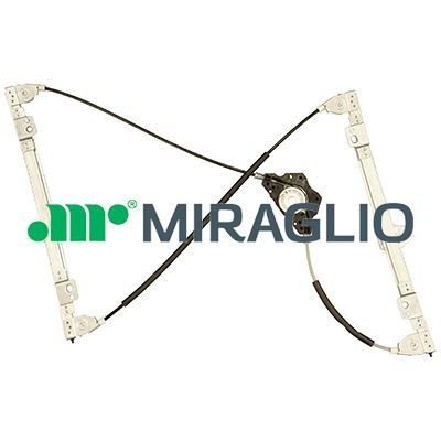 MIRAGLIO 30/1114 Window regulator Right, Operating Mode: Electric, without electric motor