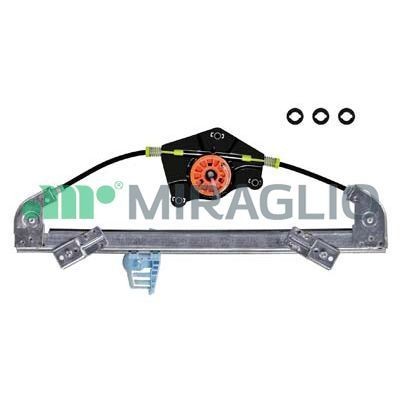 MIRAGLIO 30/1145 Window regulator Left Rear, Operating Mode: Electronic, without electric motor, with comfort function