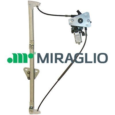 MIRAGLIO 30/1357 Window regulator Right, Operating Mode: Electric, with electric motor