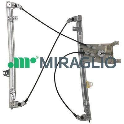 MIRAGLIO 30/1412 Window regulator Left Front, Operating Mode: Electronic, without electric motor, with comfort function
