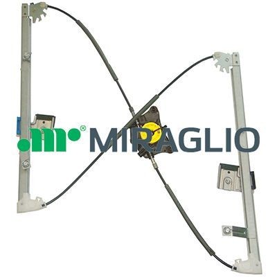 MIRAGLIO 30/1414 Window regulator Left Front, Operating Mode: Electronic, without electric motor, with comfort function