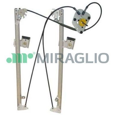 MIRAGLIO 30/1517 Window regulator Left, Operating Mode: Electric, without electric motor