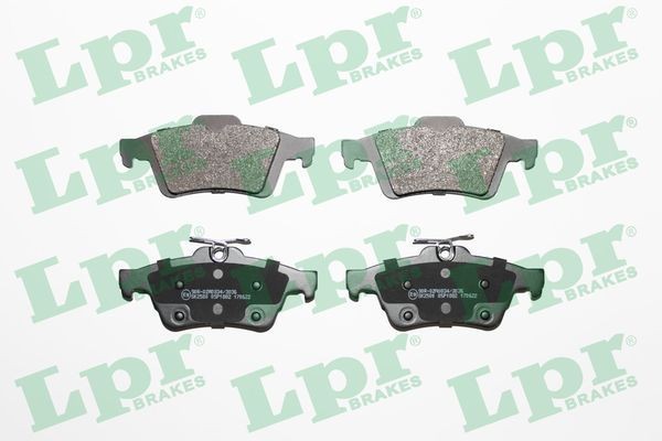 Great value for money - LPR Brake pad set 05P1882
