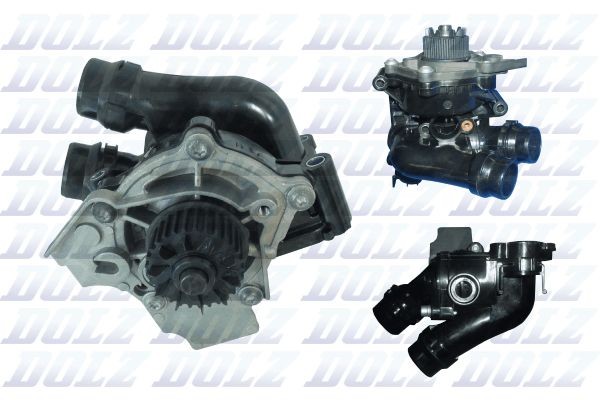 DOLZ A232 Water pump with housing