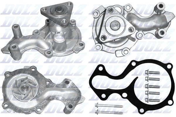Original DOLZ Water pumps F207 for FORD Tourneo Custom
