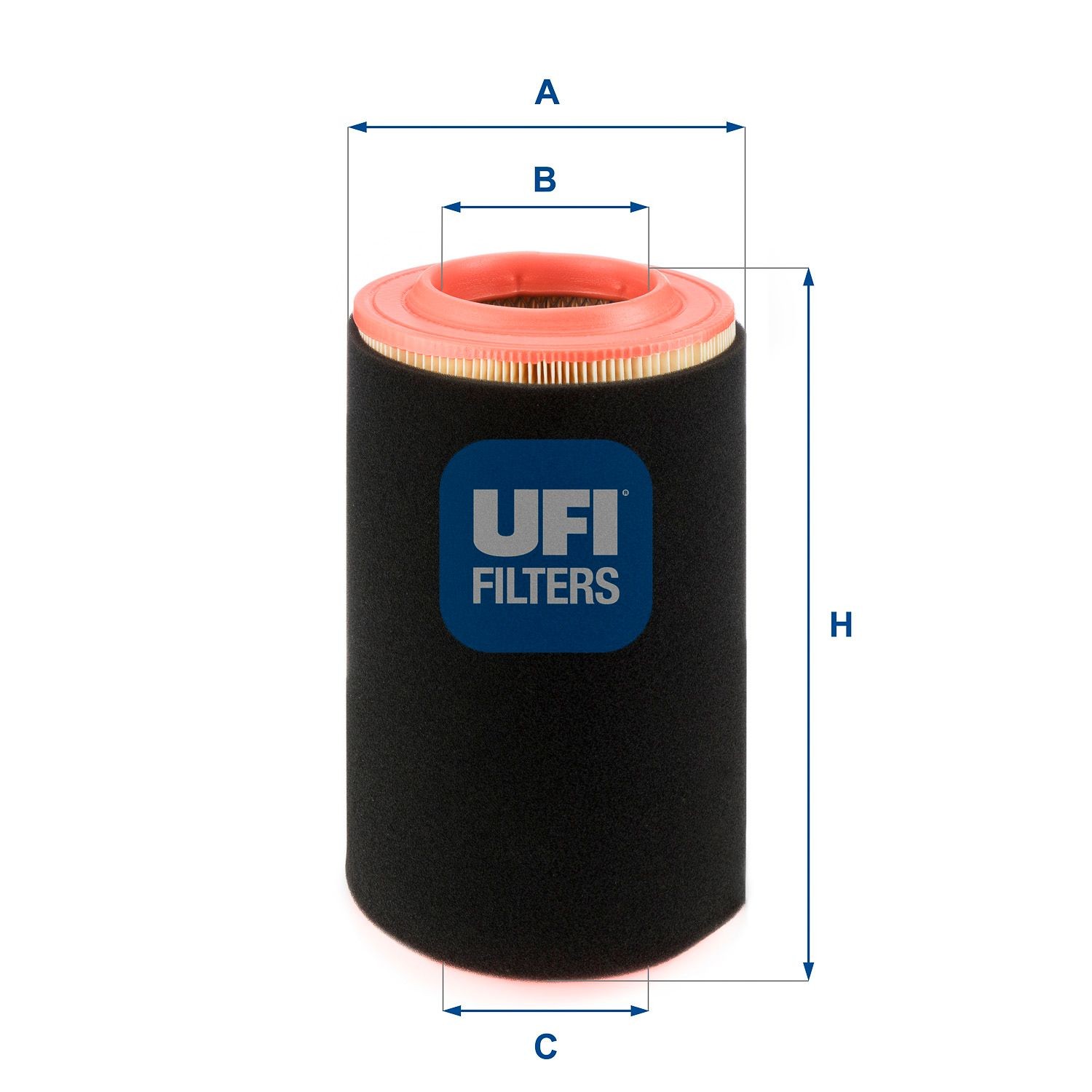 Original 27.A69.00 UFI Air filter PEUGEOT