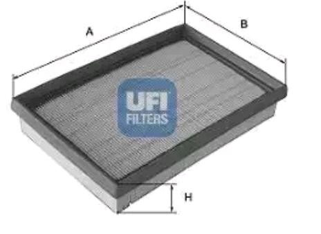 UFI 30.625.00 Air filter 17801-0T050