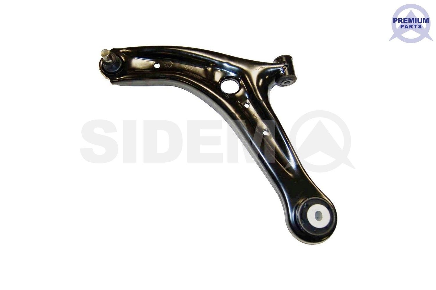 SIDEM 3874 Suspension arm Lower, Front Axle Left, Control Arm, Sheet Steel, Cone Size: 17,5 mm, Push Rod