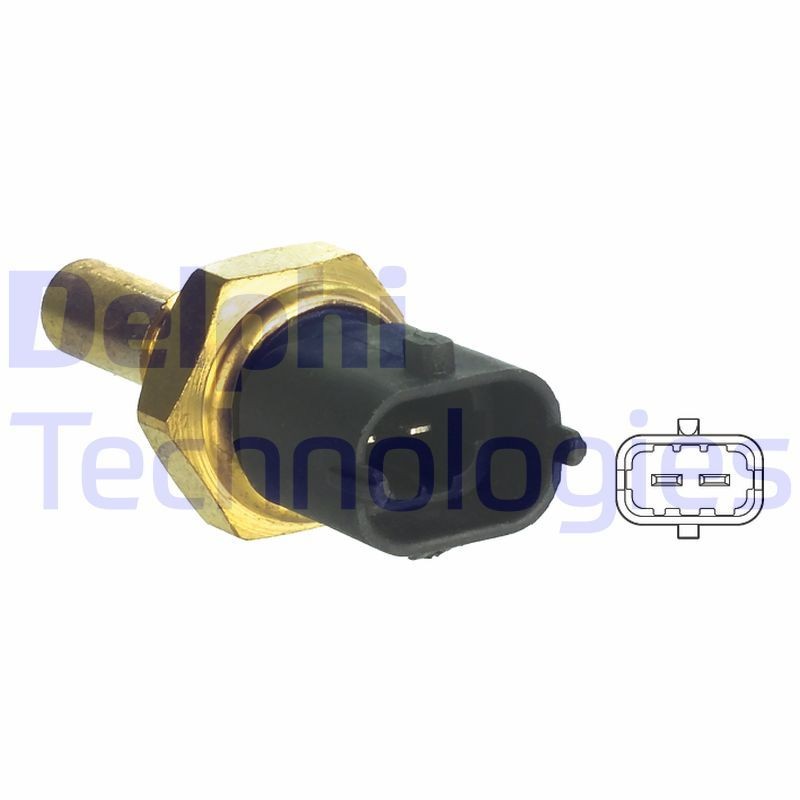 Opel CORSA Coolant temp sensor 8038428 DELPHI TS10340 online buy