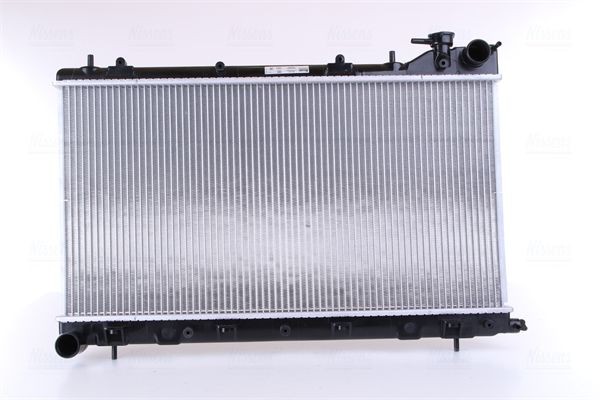 NISSENS 64122 Engine radiator Aluminium, 360 x 688 x 16 mm, without gasket/seal, without expansion tank, without frame, Brazed cooling fins