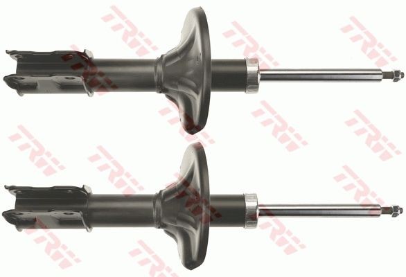 TRW TWIN JGM1042T Shock absorber Front Axle, Gas Pressure, Twin-Tube, Suspension Strut, Top pin