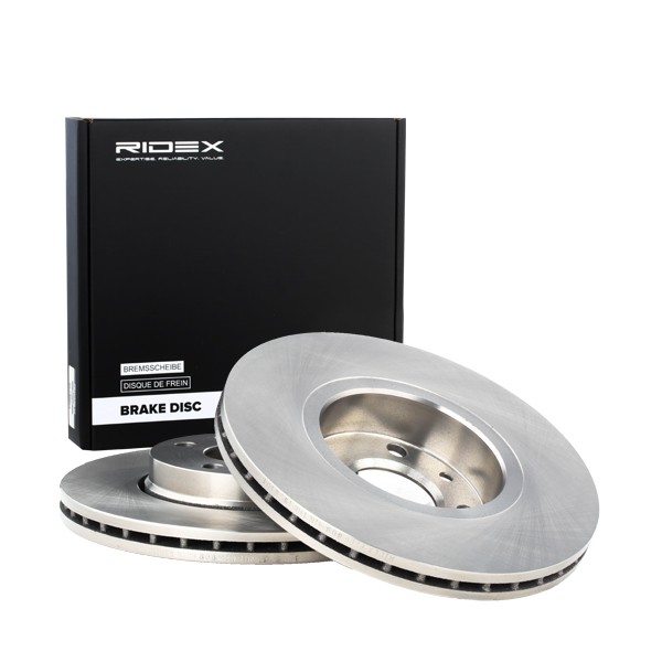 RIDEX 82B0808 Brake disc Front Axle, 258, 258,0x22mm, 4x100, internally vented