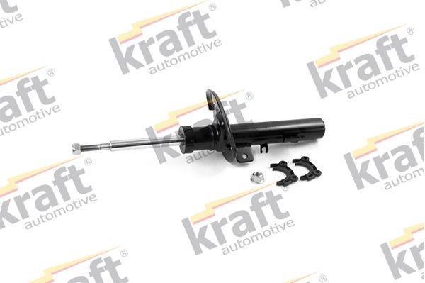 KRAFT 4001522 Shock absorber Front Axle Left, Gas Pressure, Twin-Tube, Suspension Strut, Top pin
