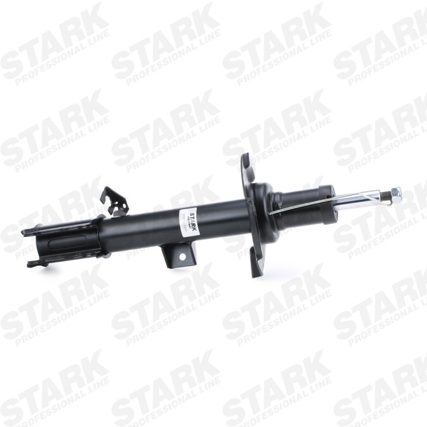 STARK SKSA-0132321 Shock absorber Left, Gas Pressure, Twin-Tube, Suspension Strut, Top pin, Bottom Clamp