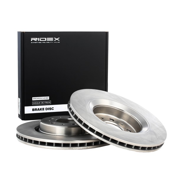RIDEX 82B0239 Brake disc Front Axle, 302,0x26mm, 5, 05/10x108, Externally Vented