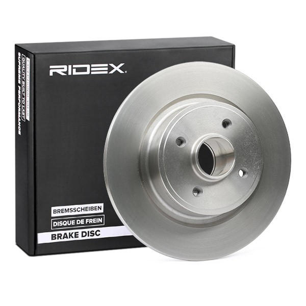 RIDEX 82B0095 Brake disc Rear Axle, 274x11mm, 4x100, solid