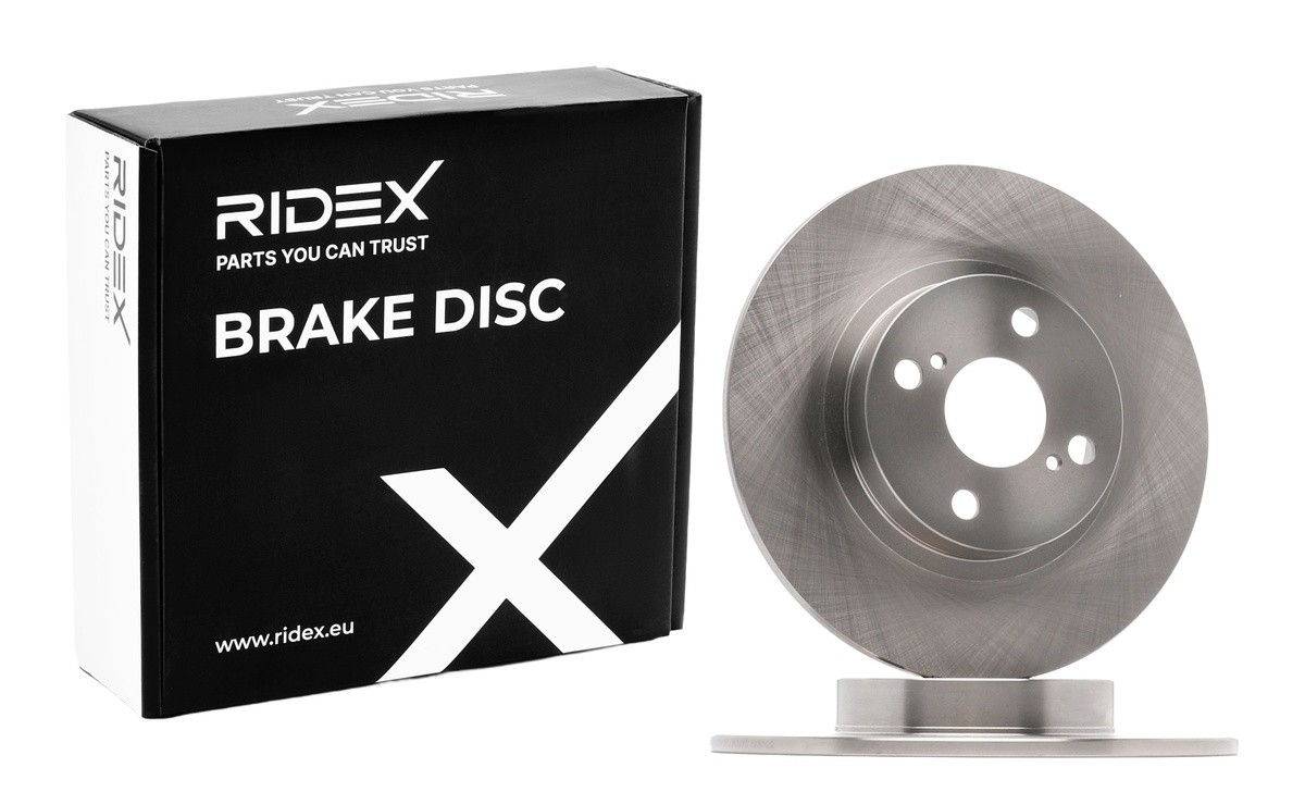Image of RIDEX Disco freno VW,AUDI,RENAULT 82B0501 4243112150,4243112170,42431YA020 Dischi freno,Dischi dei freni008