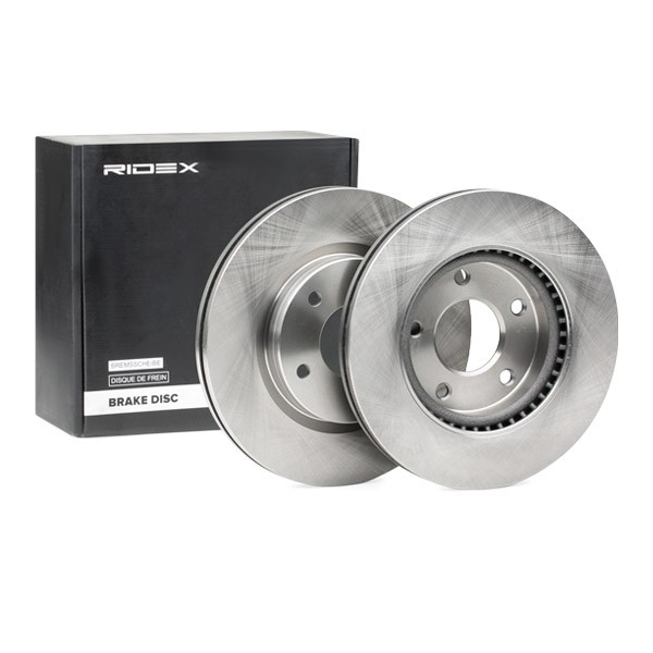 Buy Brake disc RIDEX 82B0844 - Tuning parts NISSAN PULSAR online