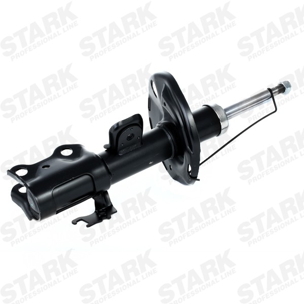 STARK SKSA-0132424 Shock absorber Front Axle Right, Gas Pressure, 495x328 mm, Twin-Tube, Suspension Strut, Top pin, Bottom Clamp